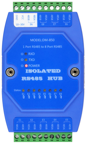 RS485转8口RS485集线器